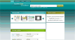 Desktop Screenshot of healthcarecouponcodes.com